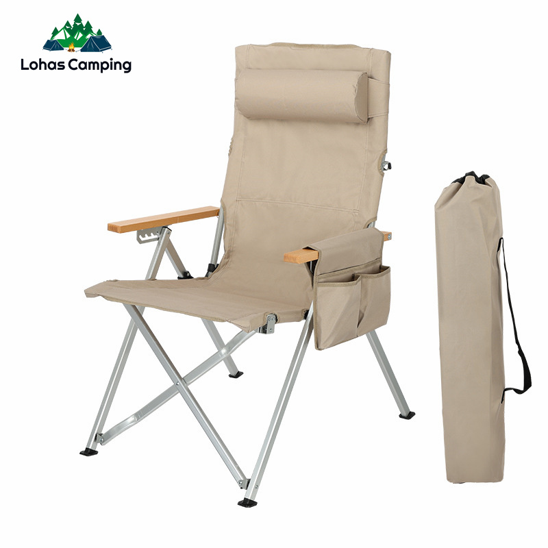 Outdoor Camping Table And Chairs - Lohascamping Portable Adjustable Arm Chair garden