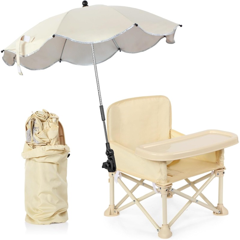 Outdoor Camping Table And Chairs - Baby Outdoor Beach Chair with Umbrella