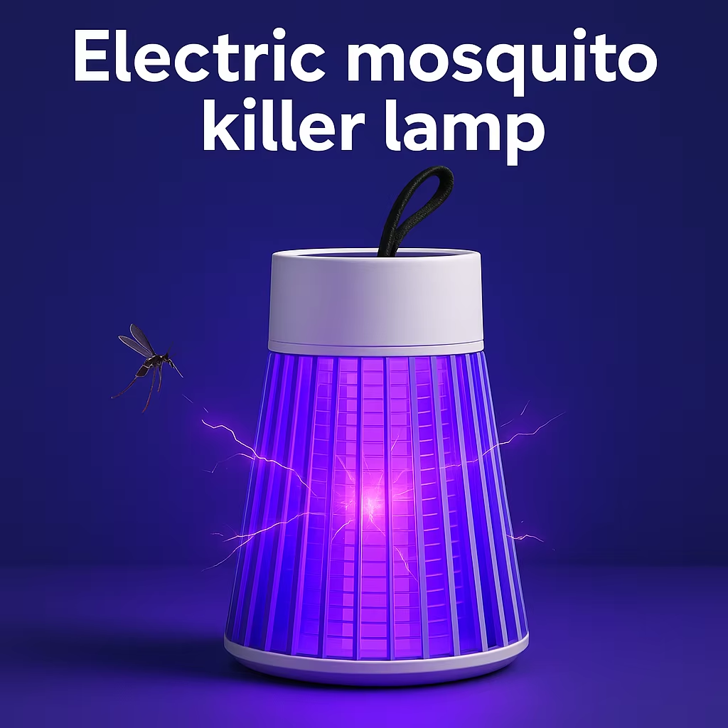 Outdoor Camping Adventure Lamp - Electric Mosquito Killer Lamp 2-in-1 USB