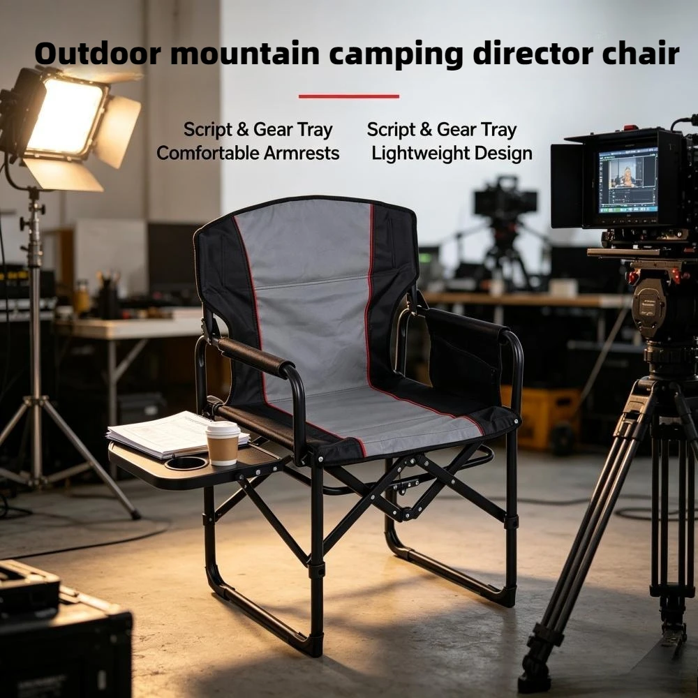 Outdoor Camping Table And Chairs - Outdoor Portable Folding Oxford Cloth Chair