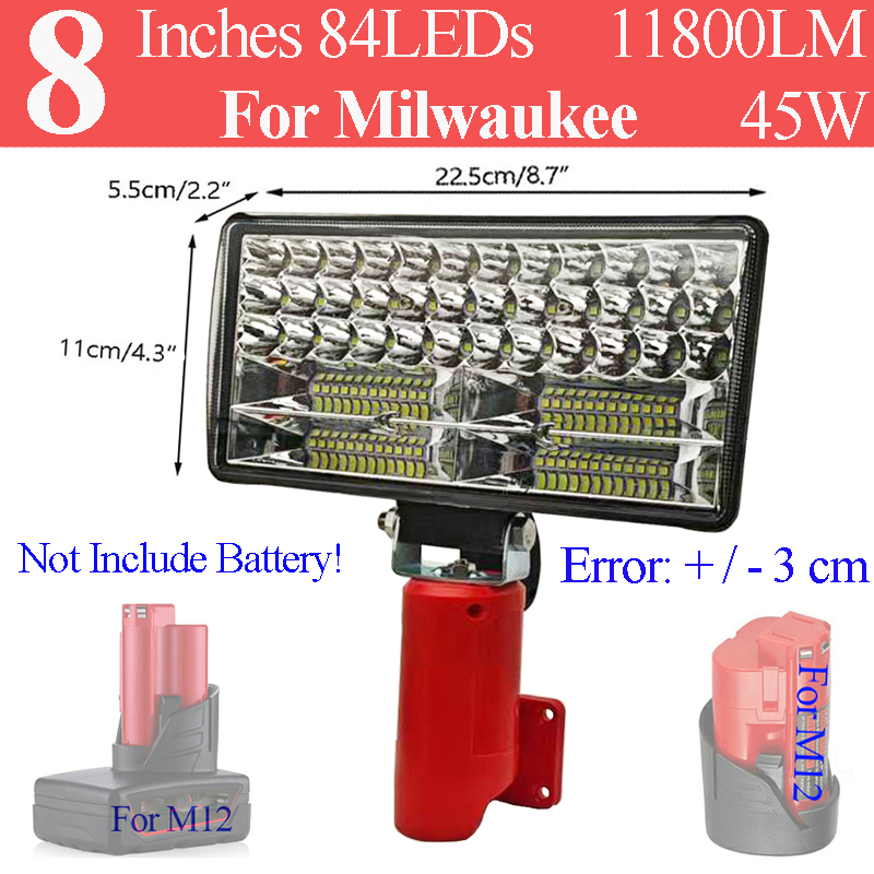 Outdoor Camping Adventure Lamp - For M12 Lithium Ion Battery Case