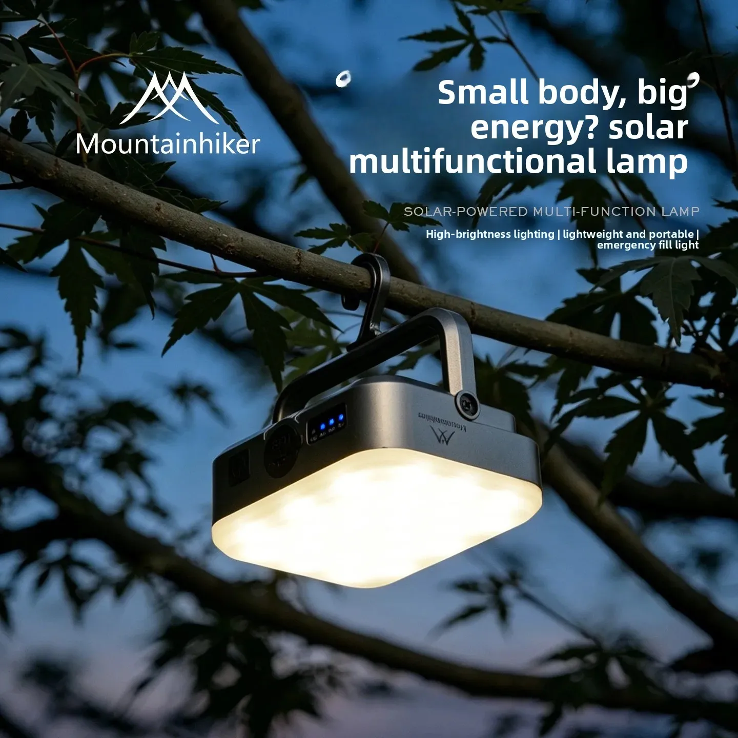 Outdoor Camping Adventure Lamp - Mountainhiker Emergency Lighting Solar Camping Light