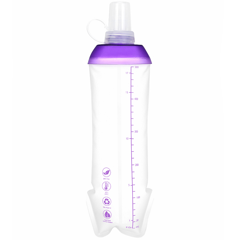 500ml Foldable Leak-Proof Soft - Collapsible Water Bottle ulasan dan harga