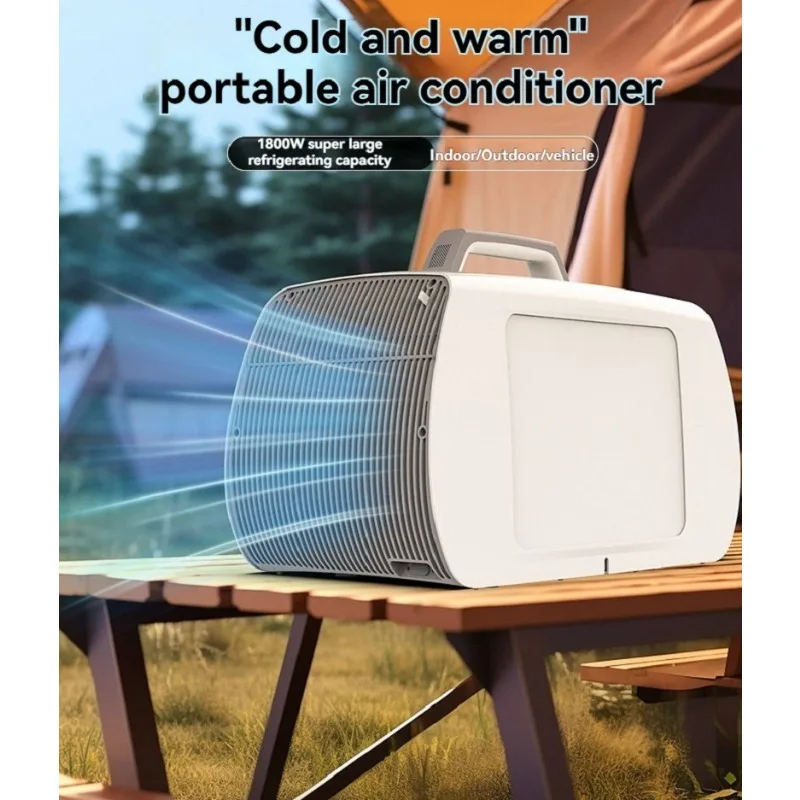 110V/220V Portable Mobile Air  - Outdoor Camping Air Conditioner ulasan dan harga