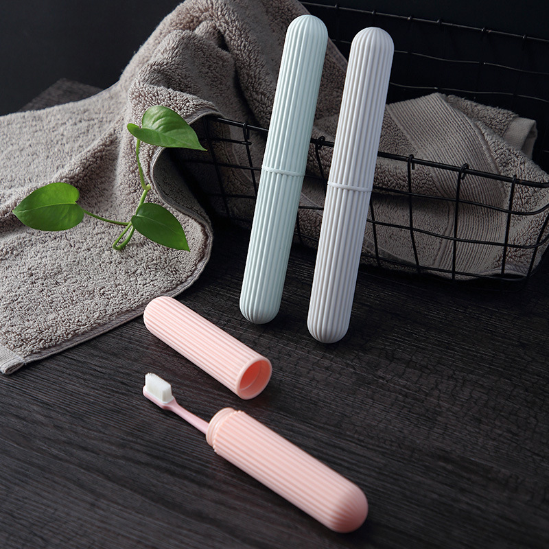 Toothbrush Box Holder Cover Ba - Outdoor Camping Bathroom ulasan dan harga