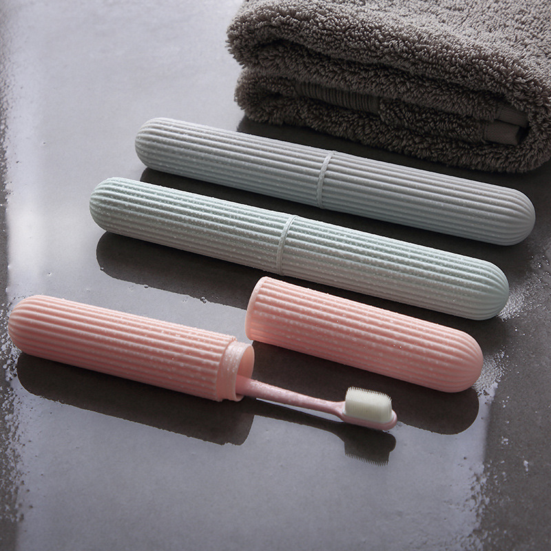 Toothbrush Box Holder Cover Ba - Outdoor Camping Bathroom ulasan dan harga