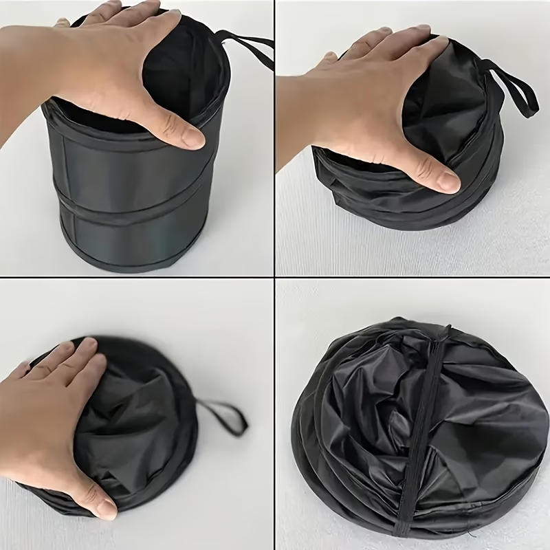 Foldable Portable Trash Can Le - Outdoor Camping Bin ulasan dan harga