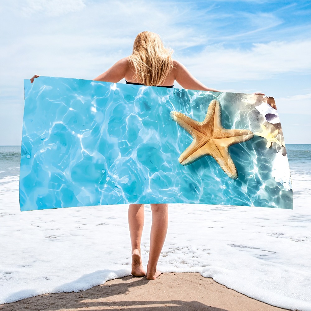 27.5x55inch Blue Ocean Jellyfi - Outdoor Camping Blanket ulasan dan harga