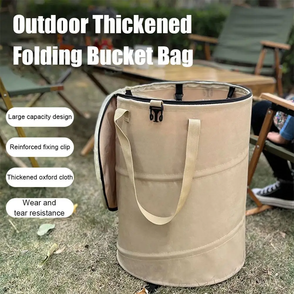 Camping Trash Can Pop-up Circu - Outdoor Camping Bin ulasan dan harga