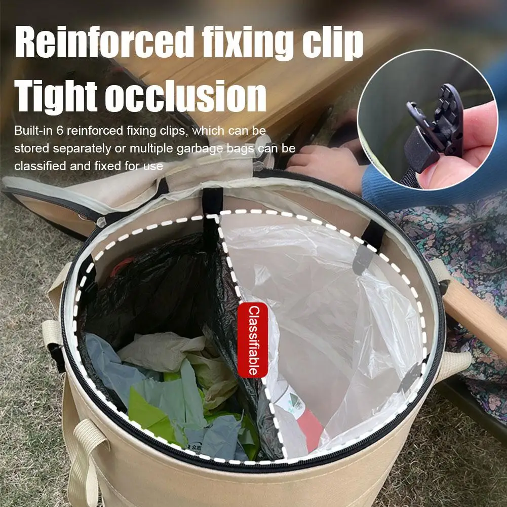 Camping Trash Can Pop-up Circu - Outdoor Camping Bin ulasan dan harga