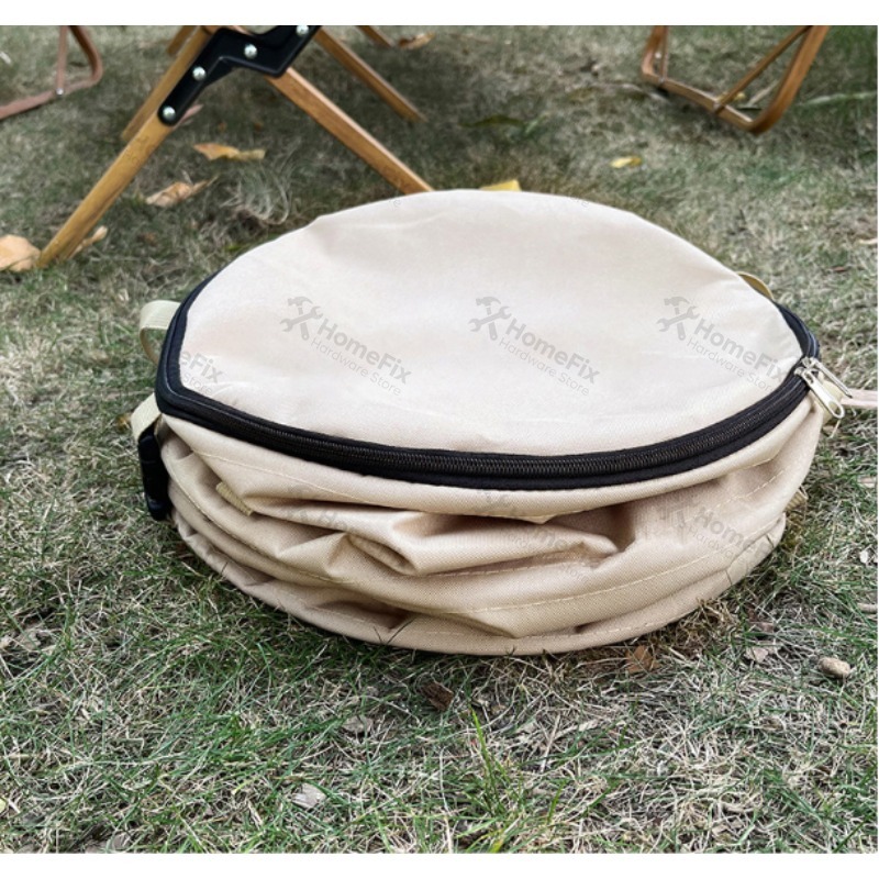 Outdoor Foldable Trash Can wit - Outdoor Camping Bin ulasan dan harga
