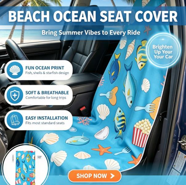 2‑in‑1 Beach Towel Car Seat Co - Outdoor Camping Carpet ulasan dan harga