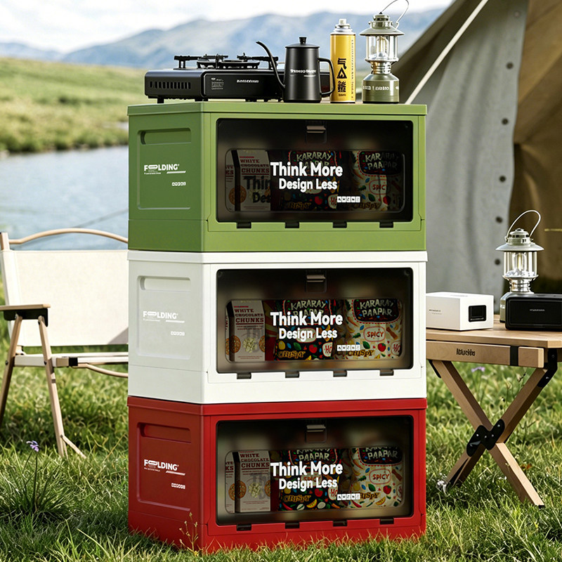 Large-capacity storage box, ou - Outdoor Camping Bin ulasan dan harga