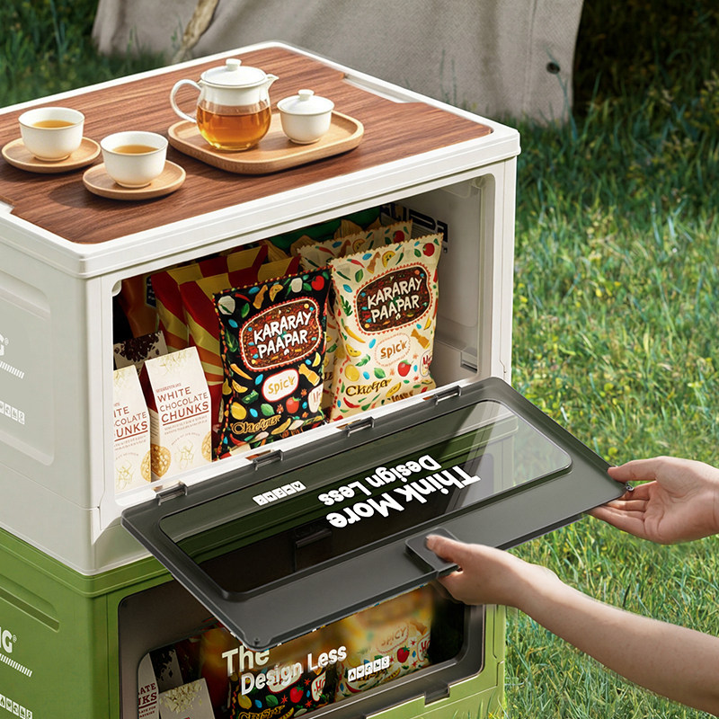 Large-capacity storage box, ou - Outdoor Camping Bin ulasan dan harga