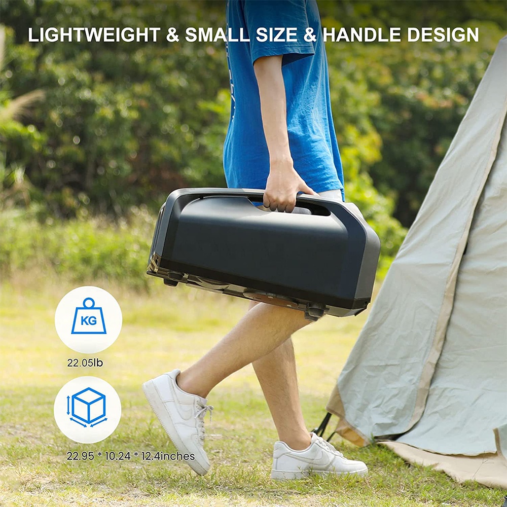 Delf Outdoor Portable Tent Cam - Outdoor Camping Air Conditioner ulasan dan harga