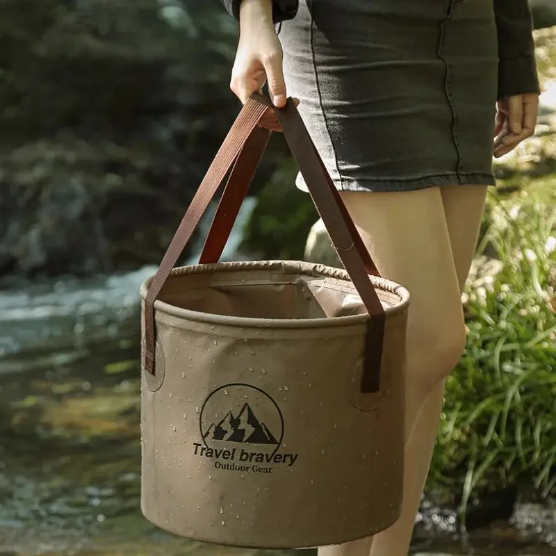 5/10/20L Folding Portable Buck - Outdoor Camping Bathroom ulasan dan harga