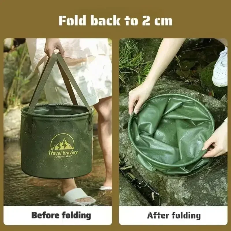 5/10/20L Folding Portable Buck - Outdoor Camping Bathroom ulasan dan harga