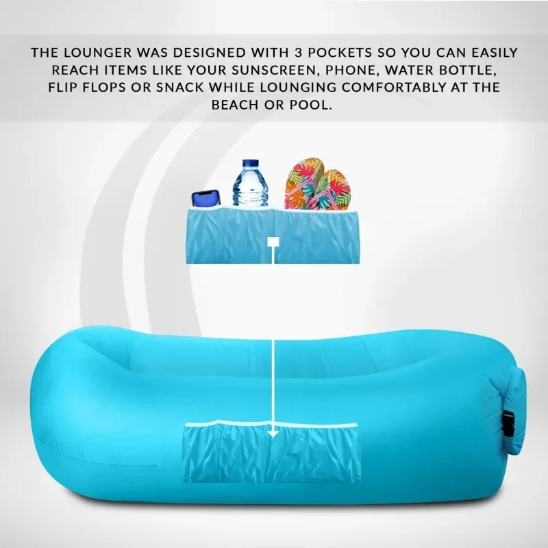 Inflatable Lounger - Best Air  - Outdoor Camping Couch ulasan dan harga
