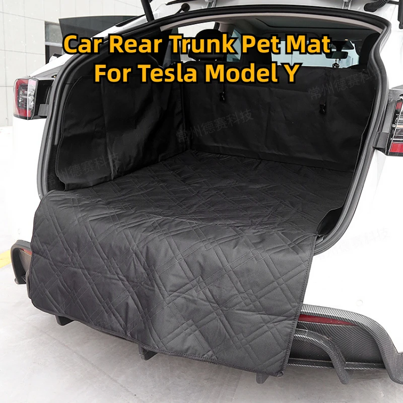 Rear Trunk Pet Mat for Tesla M - Outdoor Camping Carpet ulasan dan harga