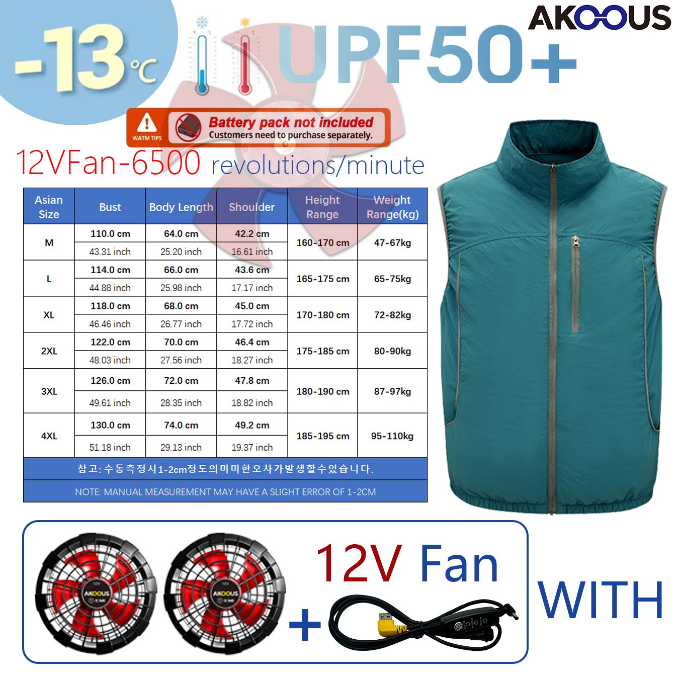 12V 5V USB Sleeveless Cooling  - Outdoor Camping Air Conditioner ulasan dan harga