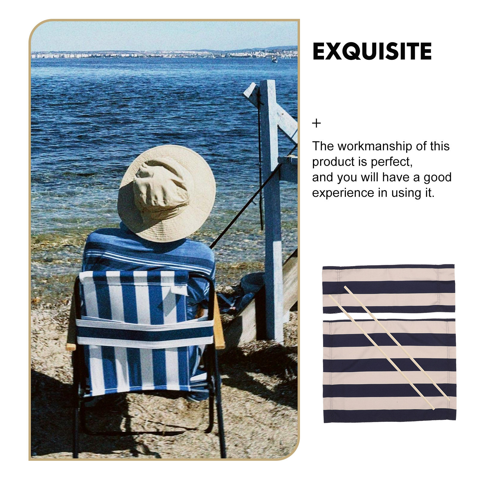 1Set Folding Chair Replacement - Outdoor Chair Camping ulasan dan harga