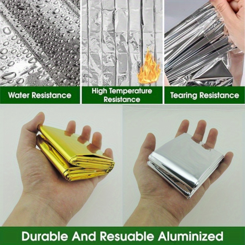Emergency Mylar Insulation Bla - Outdoor Camping Blanket ulasan dan harga
