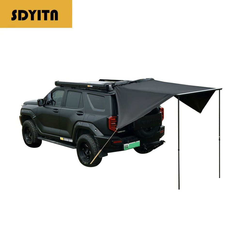 Aluminum Alloy Black Double-wi - Outdoor Camping Car Tail Tent ulasan dan harga
