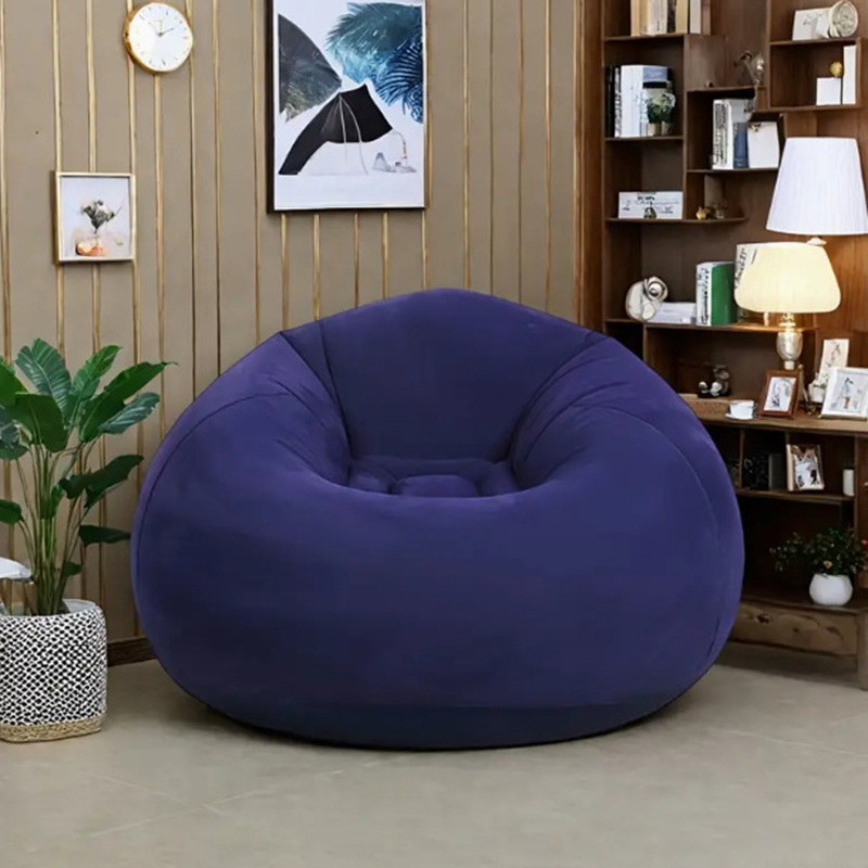 Inflatable Bean Bag Chairs Por - Outdoor Camping Couch ulasan dan harga