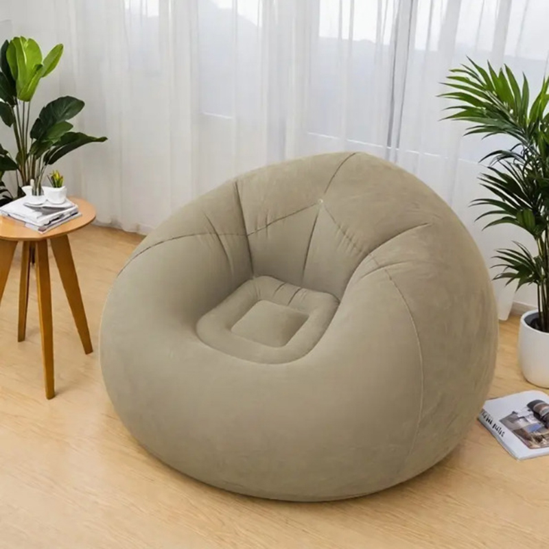 Inflatable Bean Bag Chairs Por - Outdoor Camping Couch ulasan dan harga