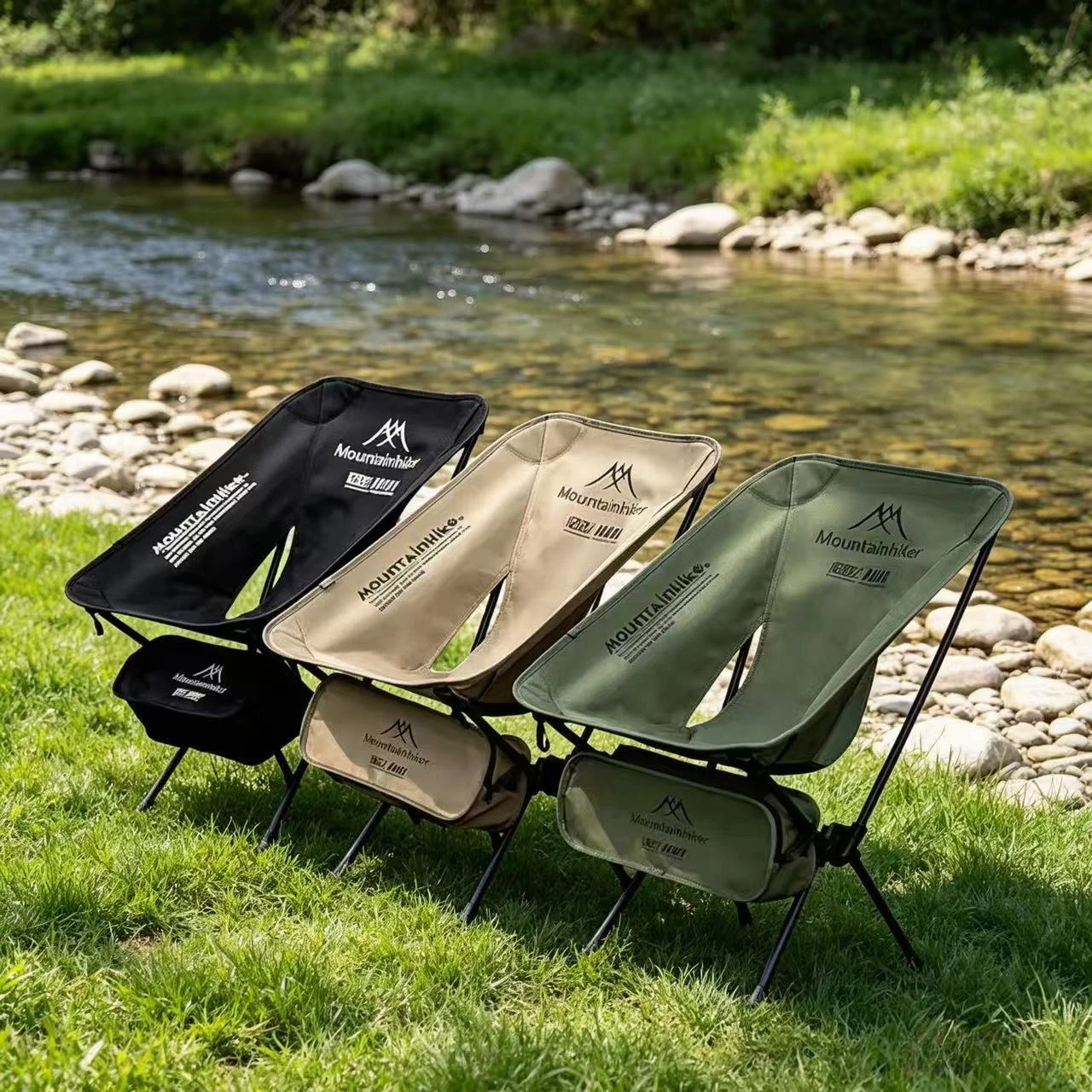 Folding Ultra Light Moon Chair - Outdoor Camping Table And Chairs ulasan dan harga