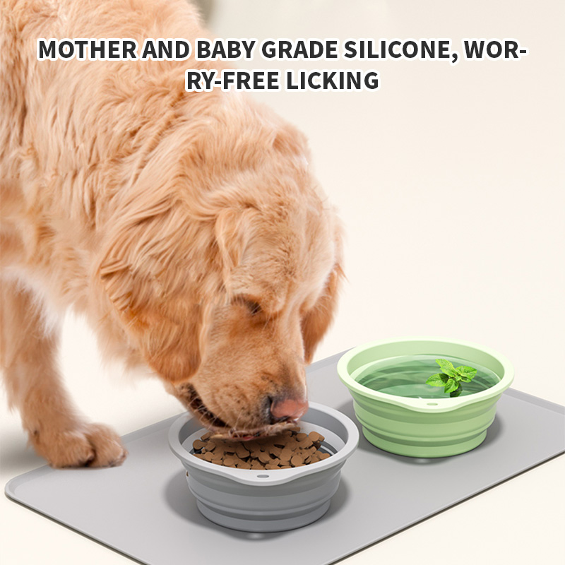 Collapsible Silicone Dog Bowl, - Collapsible Water Bottle ulasan dan harga