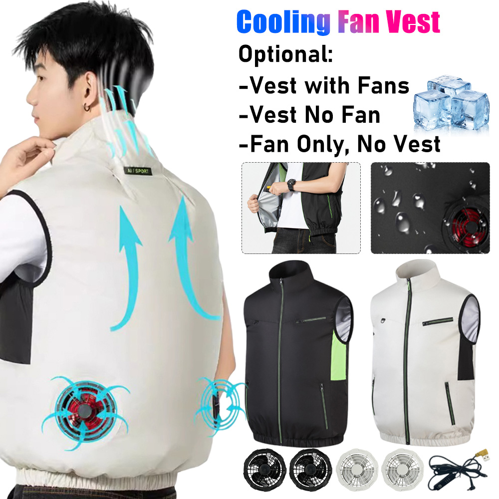 2025 Cooling Fan Vest Air Cond - Outdoor Camping Air Conditioner ulasan dan harga