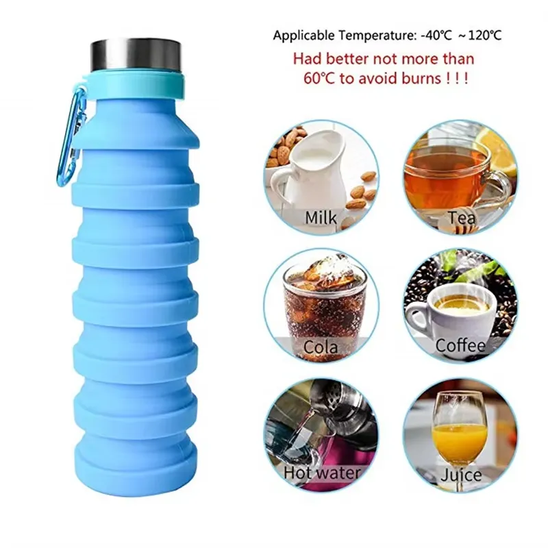 Que Collapsible 800ML Water Bo - Collapsible Water Bottle ulasan dan harga