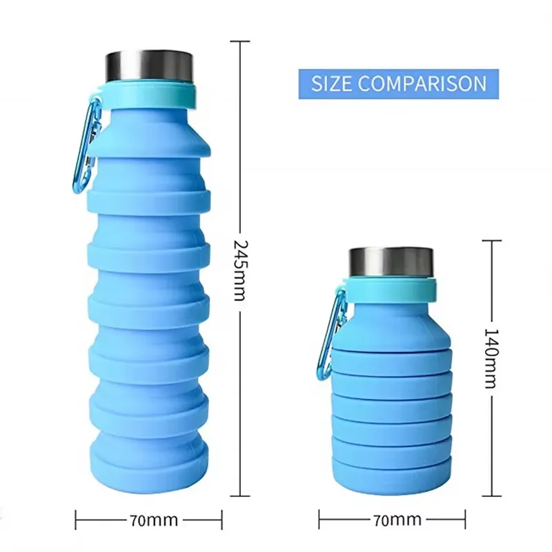 Que Collapsible 800ML Water Bo - Collapsible Water Bottle ulasan dan harga