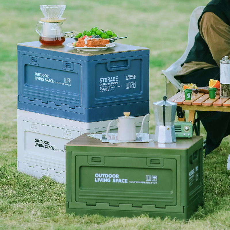 Outdoor folding storage box |  - Outdoor Camping Bin ulasan dan harga