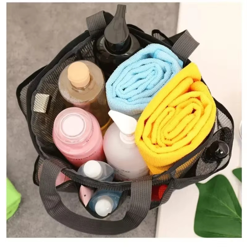 Portable Mesh Shower Caddy Tot - Outdoor Camping Bathroom ulasan dan harga