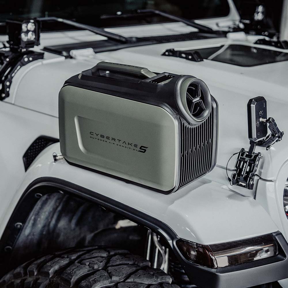 US EU Warehouse CYBERTAKES Inv - Outdoor Camping Air Conditioner ulasan dan harga