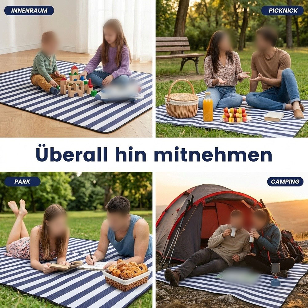 200*200cm/200*150cm Picnic Bla - Outdoor Camping Blanket ulasan dan harga