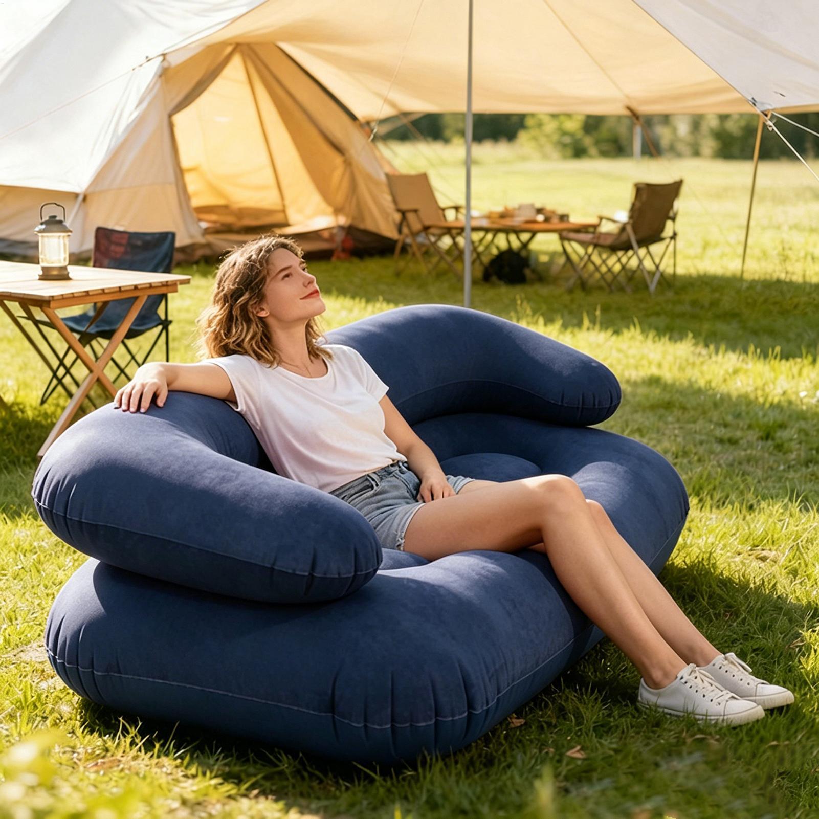 Inflatable Couch for Camping I - Outdoor Camping Couch ulasan dan harga