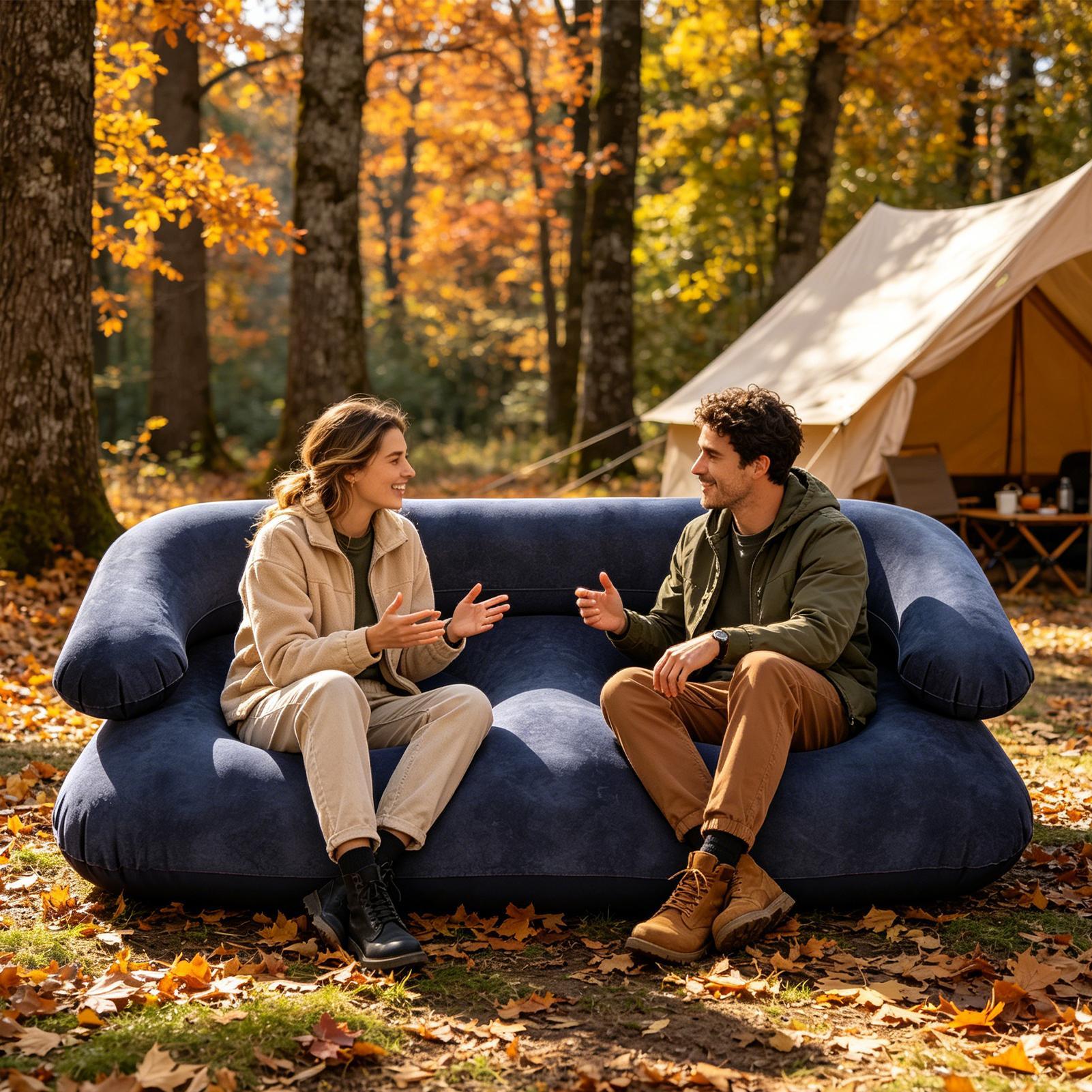 Inflatable Couch for Camping I - Outdoor Camping Couch ulasan dan harga
