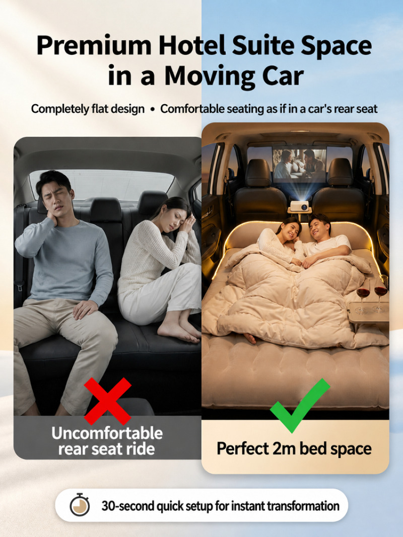 Universal Car Air Mattress Ele - Outdoor Camping Carpet ulasan dan harga