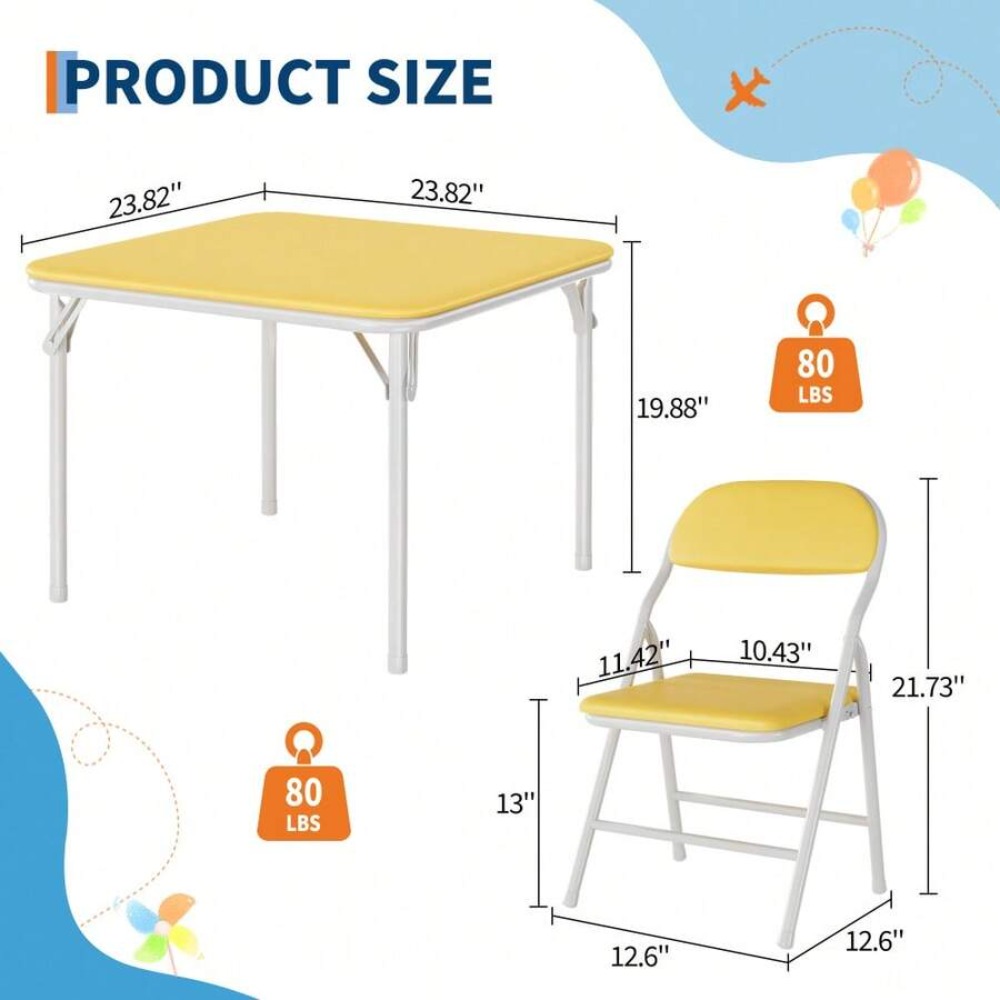 Foldable Square Table and Chai - Outdoor Camping Table And Chairs ulasan dan harga