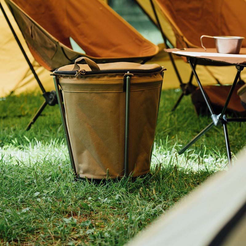 Outdoor Camping Trash Can Ligh - Outdoor Camping Bin ulasan dan harga