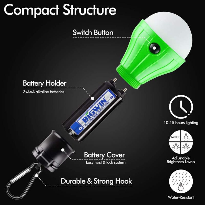 Portable Camping Light Mini LE - Outdoor Camping Adventure Lamp ulasan dan harga