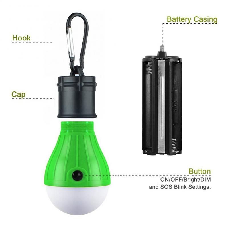 Portable Camping Light Mini LE - Outdoor Camping Adventure Lamp ulasan dan harga